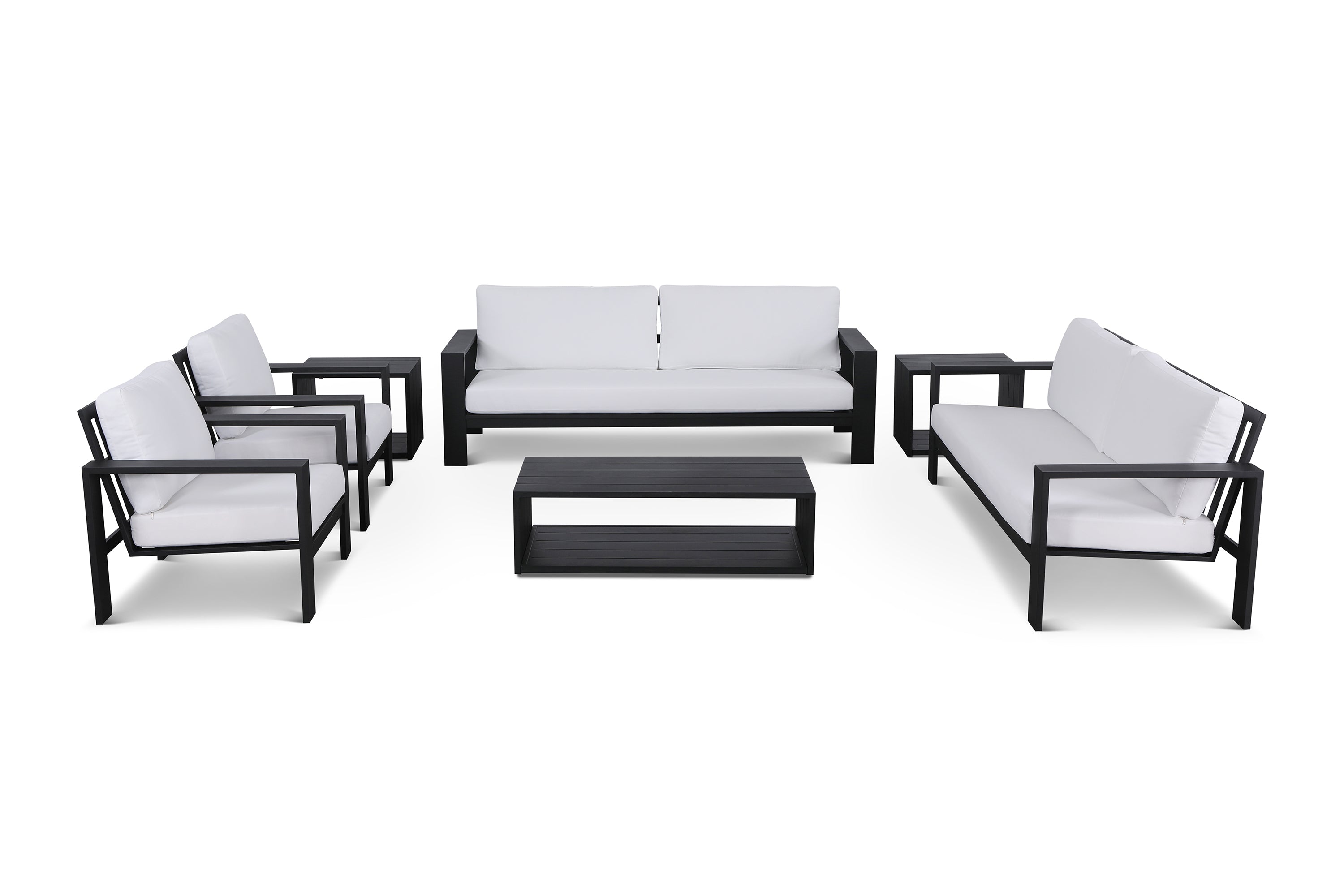 Monroe 7 Piece Sofa Set with End Tables