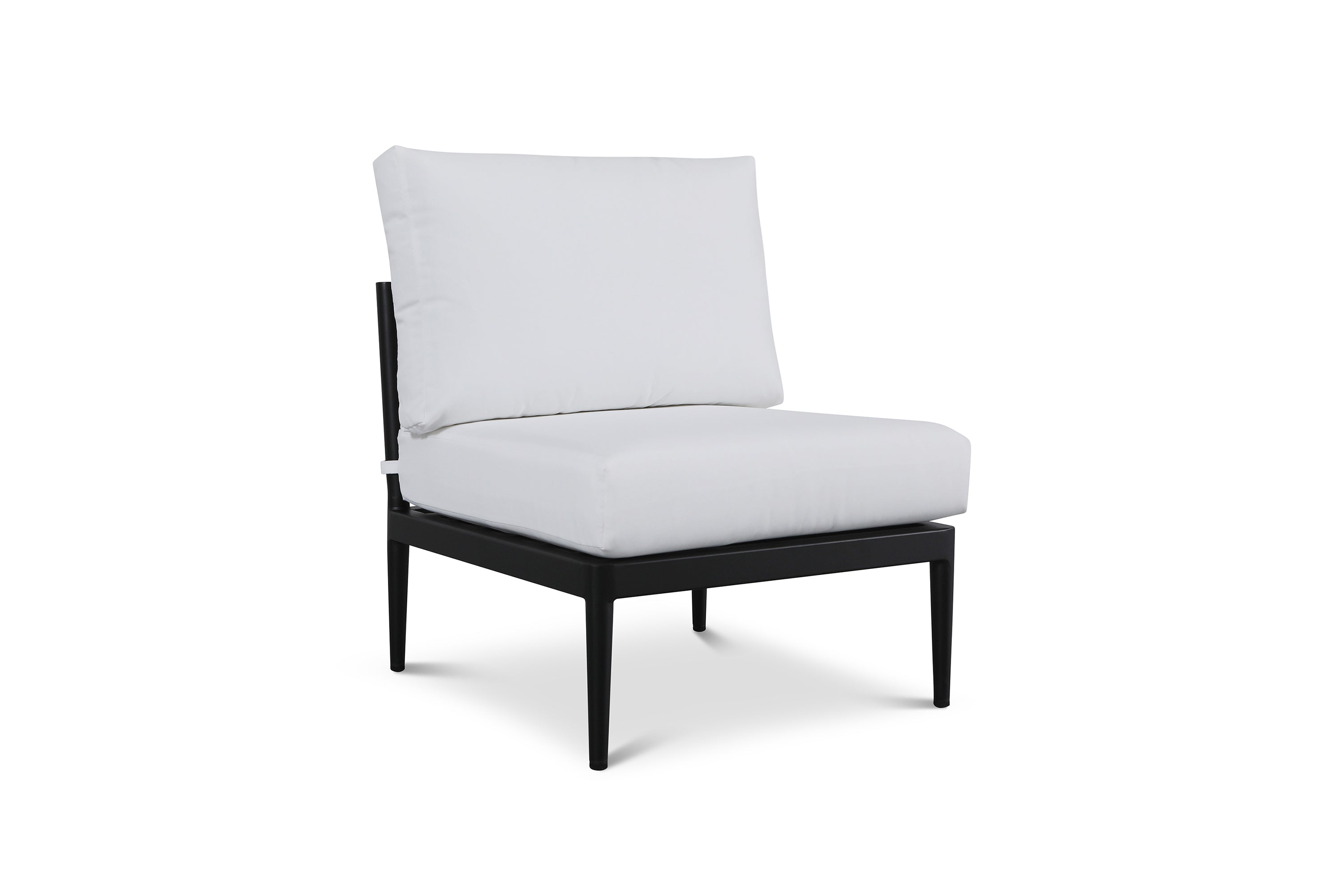 Parker Ivory Armless Chair