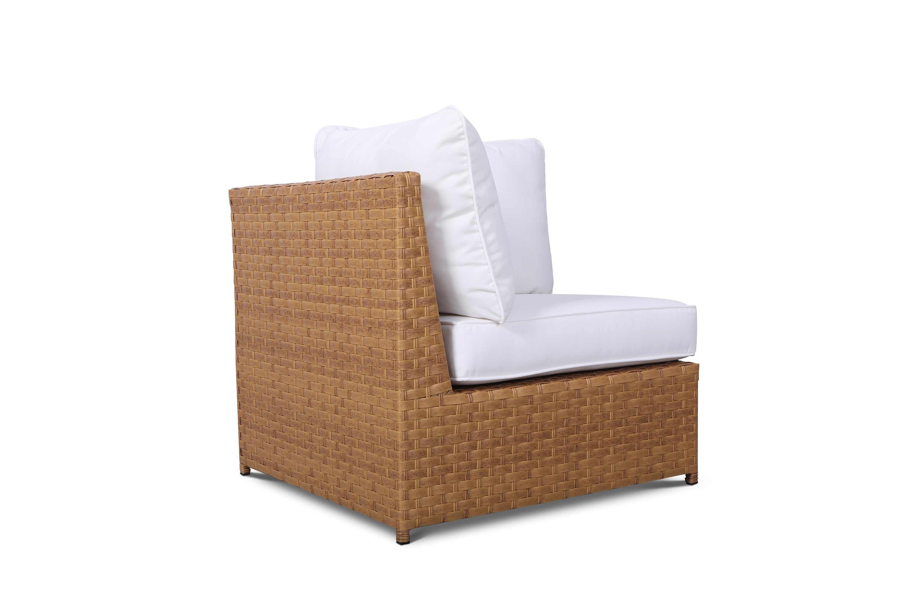 Seabrook Outdoor Wicker Corner Chair