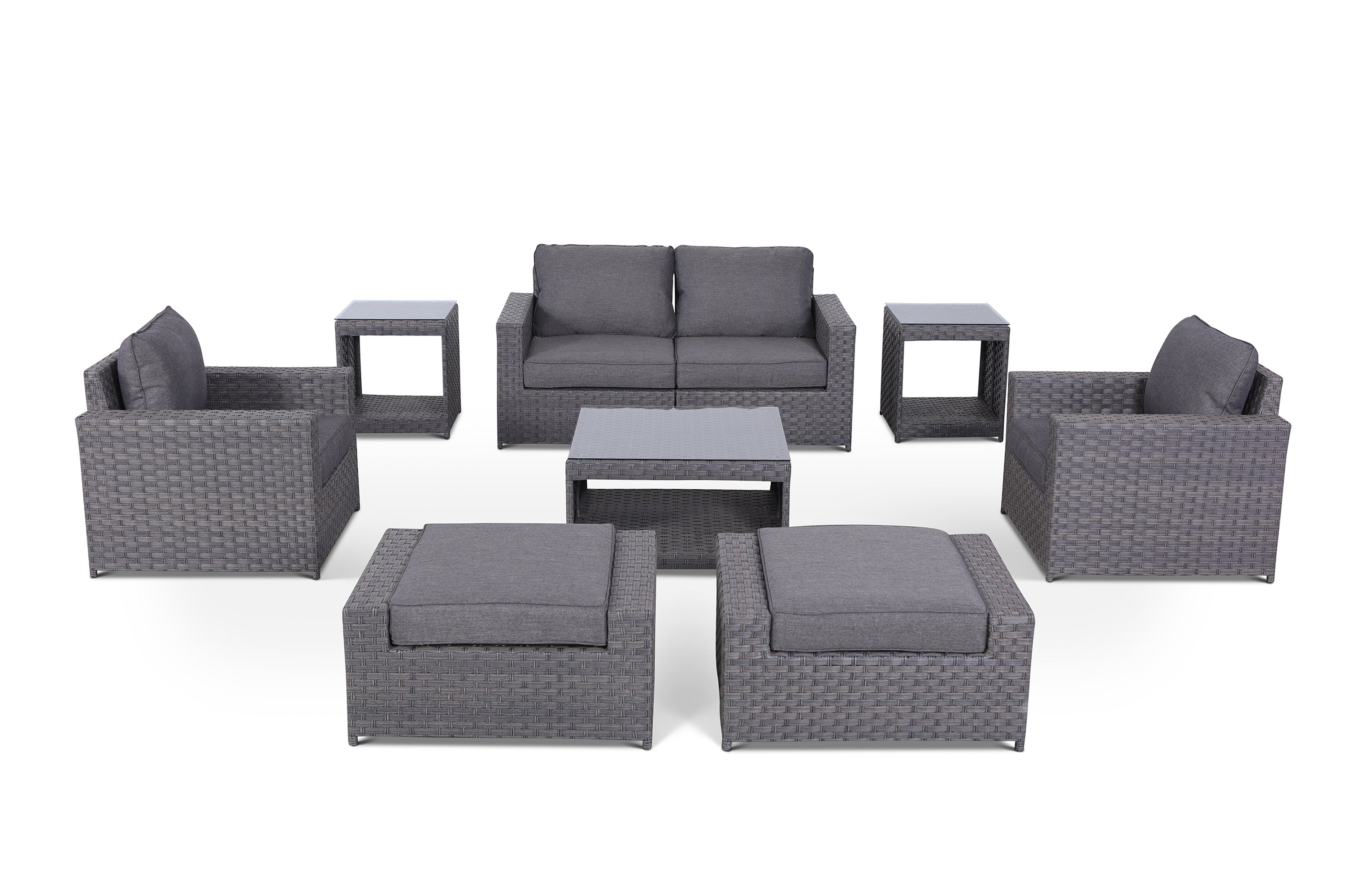 Cromwell 9 Piece Conversation Set with End Tables
