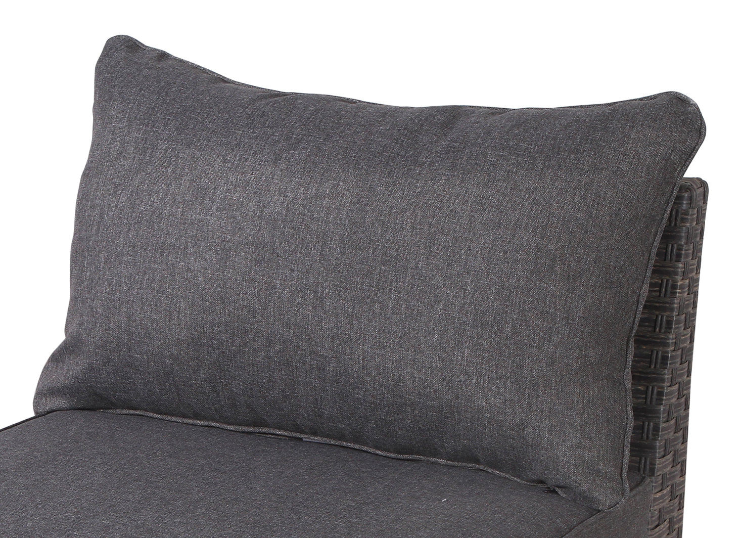 Cromwell Dark Grey Sofa Back Cushion - SunHaven Home