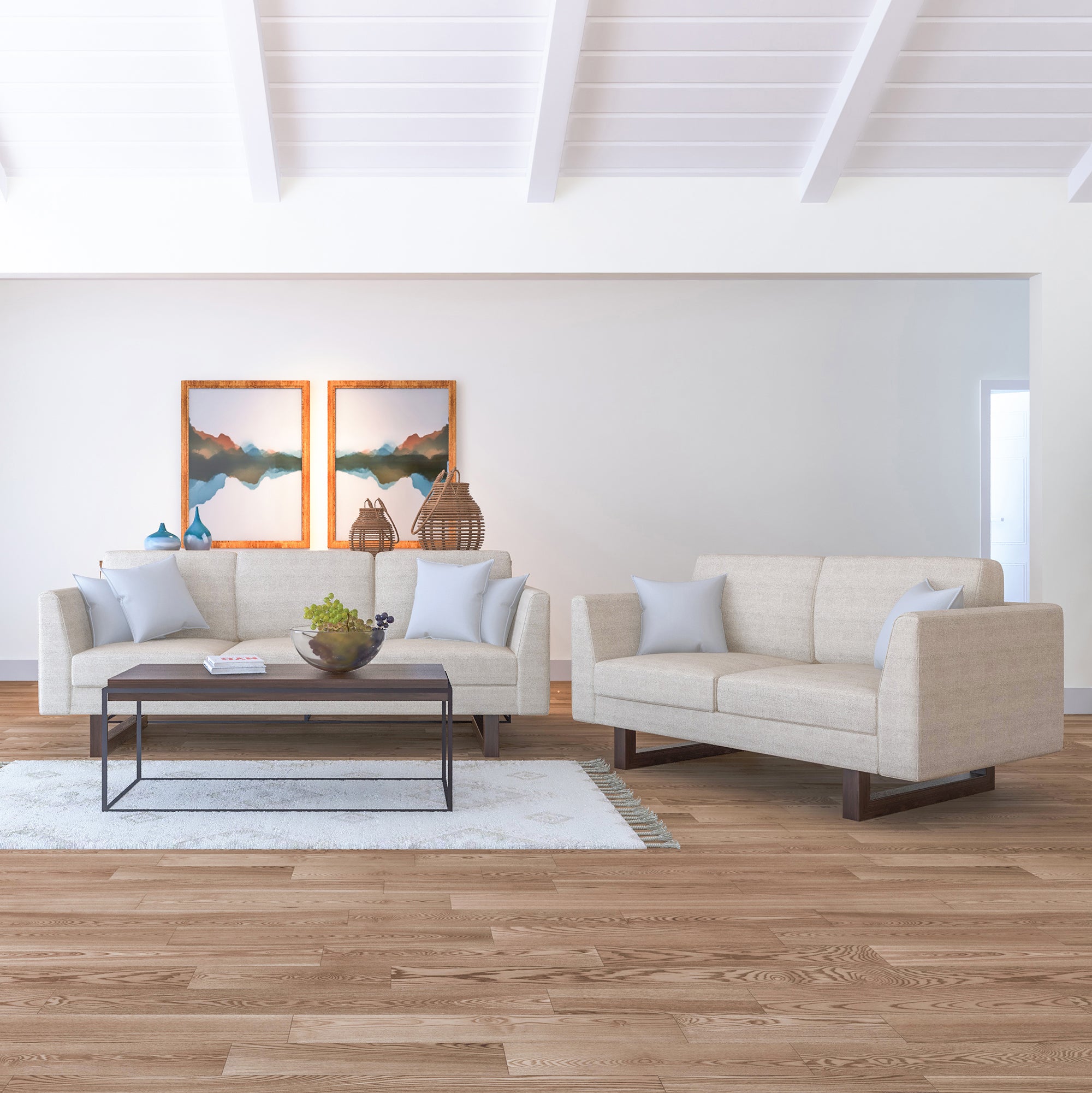 Hayden Sofa and Loveseat living room set - SunHaven Home