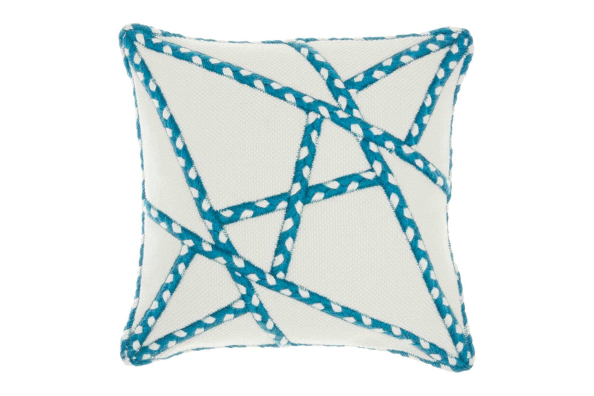 Aria Turquoise 18x18 Throw Pillow