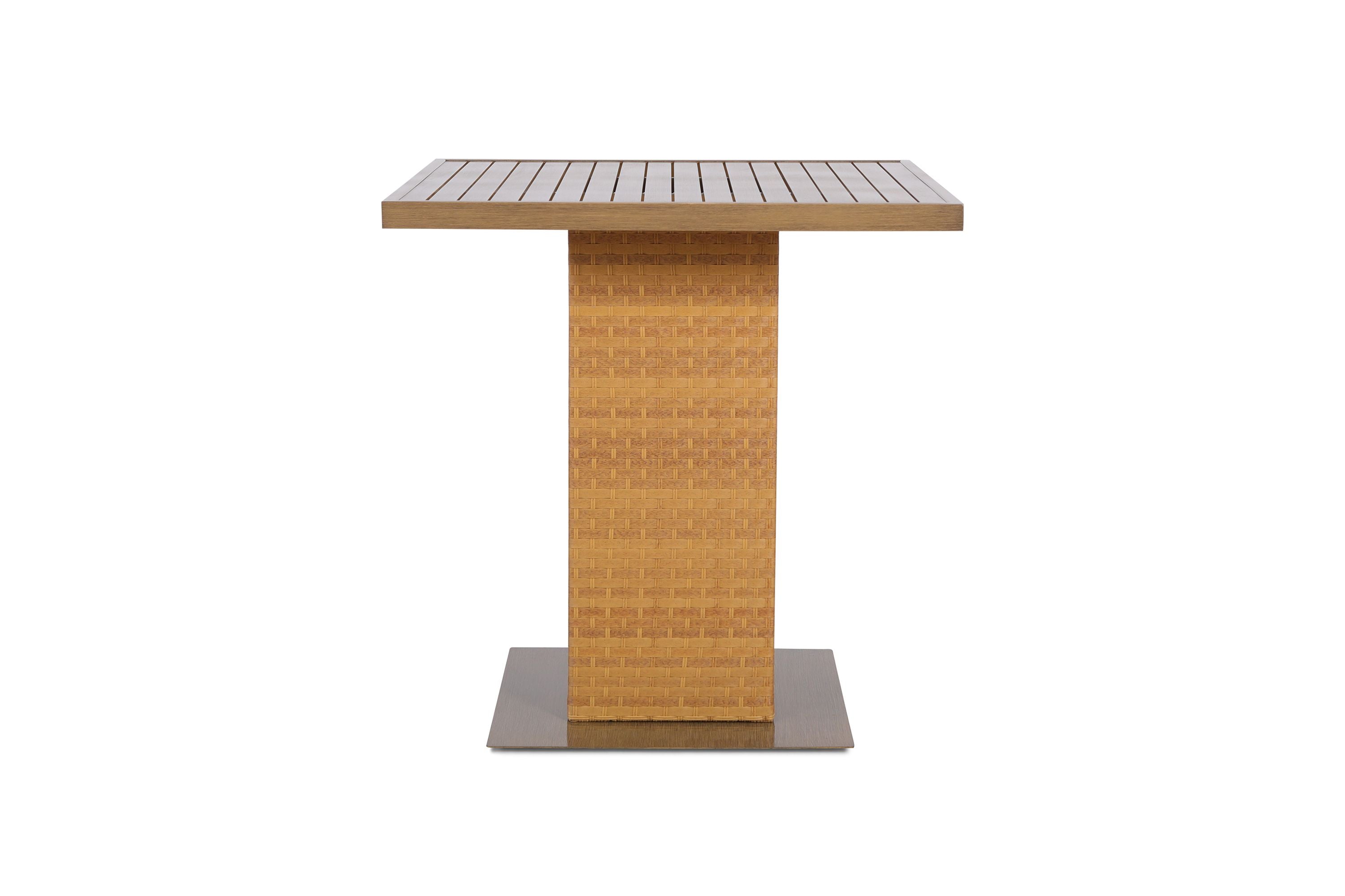 Seabrook Outdoor Wicker Bar Table